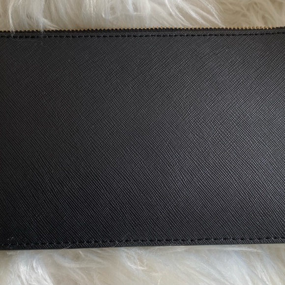 NWOT Black Kate Spade Hartley Lane Leila “D” Clutch,Wallet,Wristlet - Picture 2 of 5